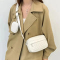 Stylish Girl's Convertible Crossbody Bag - Fashion Handbags for Ladies PU Leather Polyester Waterproof Shoulder Bags With Change Purse Trending Travel Crossbody Bag - 1 Pc, Black PU Leather