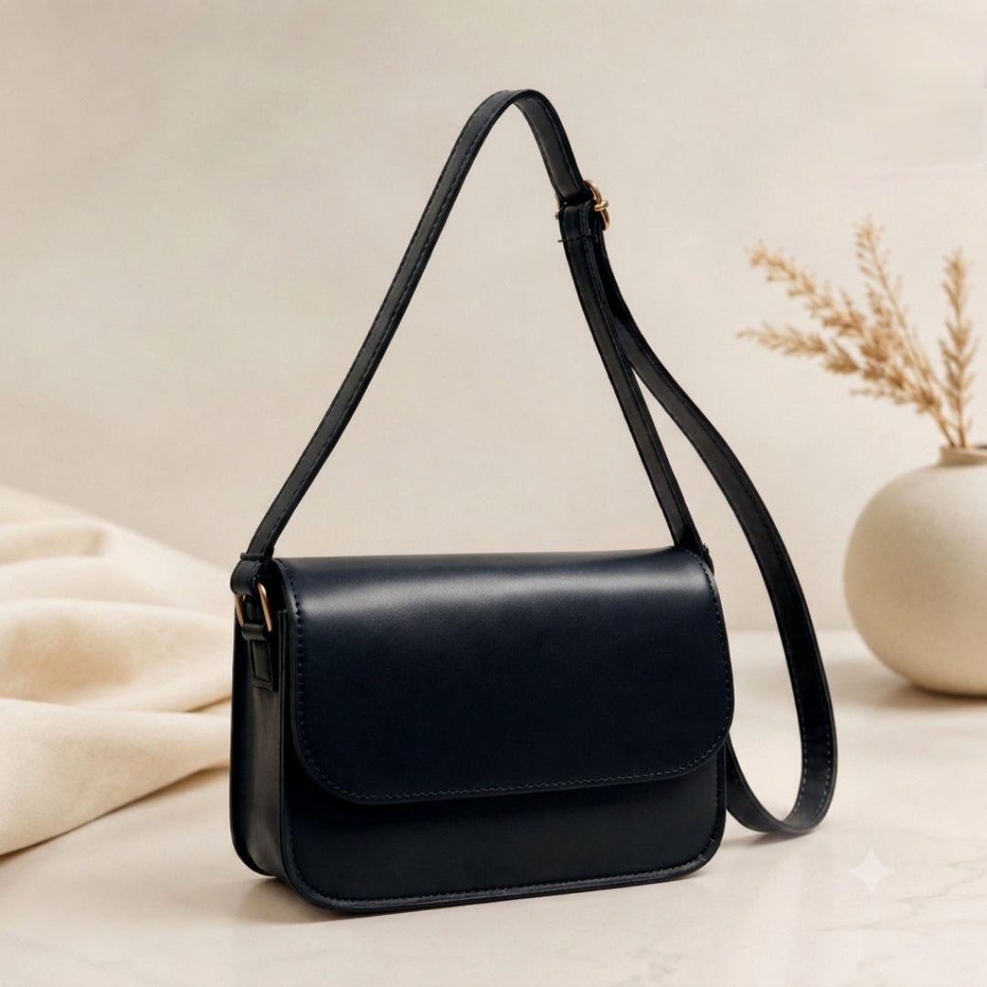 Classic Flap Crossbody Bag Black