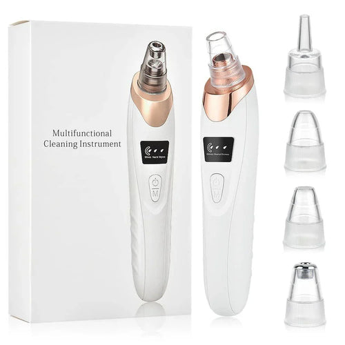 5-in-1 Rechargeable Blackhead Remover – Deep Pore Facial Vacuum