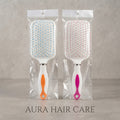 Aura Hair Care Paddle Brush – Smooth Detangling &amp; Easy Styling