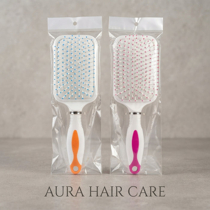 Aura Hair Care Paddle Brush – Smooth Detangling &amp; Easy Styling
